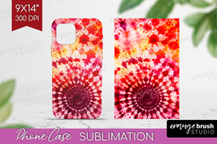 Halloween Phone Case PNG - Tie Dye Case PNG Sublimation Product Image 1