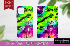 Halloween Phone Case PNG - Tie Dye Case PNG Sublimation Product Image 1