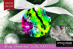 Halloween Ornament PNG - Tie Dye PNG Sublimation Product Image 1