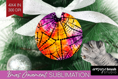 Halloween Ornament PNG - Tie Dye PNG Sublimation Product Image 1