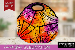 Halloween Lunch Bag - Tie Dye Lunch Bug PNG Sublimation Product Image 1