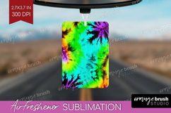 Halloween Air Freshener PNG - Tie Dye PNG Sublimation Product Image 1