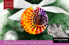 Halloween Ornament PNG - Tie Dye PNG Sublimation Product Image 1