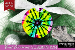 Halloween Ornament PNG - Tie Dye PNG Sublimation Product Image 1