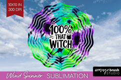 Sarcastic Halloween Quote Wind Spinner Sublimation PNG - Tie Product Image 1