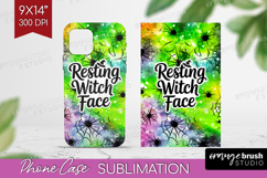 Sarcastic Halloween Quote Phone Case PNG - Tie Dye Case PNG Product Image 1