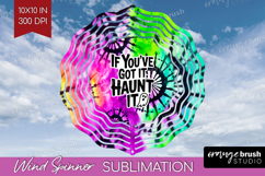 Sarcastic Halloween Quote Wind Spinner Sublimation PNG - Tie Product Image 1