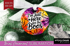 Sarcastic Halloween Quote Ornament PNG - Tie Dye PNG Product Image 1