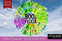 Sarcastic Halloween Quote Wind Spinner Sublimation PNG - Tie Product Image 1