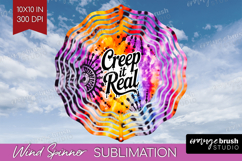 Sarcastic Halloween Quote Wind Spinner Sublimation PNG - Tie Product Image 1