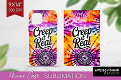 Sarcastic Halloween Quote Phone Case PNG - Tie Dye Case PNG Product Image 1