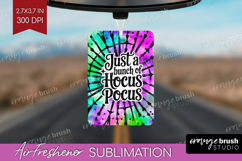 Sarcastic Halloween Quote Air Freshener PNG - Tie Dye PNG Product Image 1