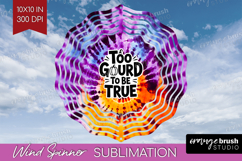 Sarcastic Halloween Quote Wind Spinner Sublimation PNG - Tie Product Image 1