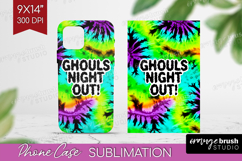Sarcastic Halloween Quote Phone Case PNG - Tie Dye Case PNG Product Image 1