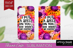 Sarcastic Halloween Quote Phone Case PNG - Tie Dye Case PNG Product Image 1