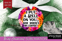 Sarcastic Halloween Quote Ornament PNG - Tie Dye PNG Product Image 1