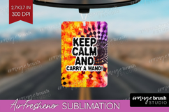 Sarcastic Halloween Quote Air Freshener PNG - Tie Dye PNG Product Image 1