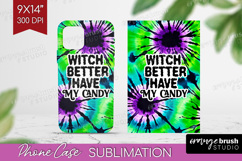 Sarcastic Halloween Quote Phone Case PNG - Tie Dye Case PNG Product Image 1