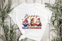 Happy Hallothanksmas Gnome Sublimation Product Image 2