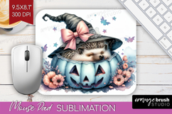 Hedgehog Halloween Mouse Pad Sublimation Coquette Mousepad Product Image 1