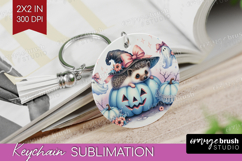 Hedgehog Halloween Keychain PNG Coquette Keychain Product Image 1