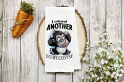 Funny Dish Towel Sublimation Bundle, Funny Kitchen Towel PNG Product Image 3