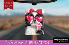 Japanese Chin Valentine Air Freshener PNG Valentines Day PNG Product Image 1
