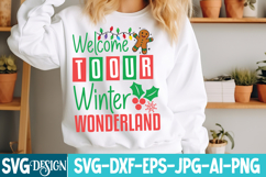 Welcome to our Winter Wonderland SVG cut File, Christmas SVG Product Image 1