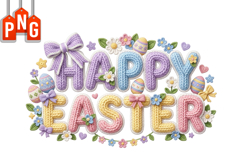 Easter Day PNG,Happy Easter Day Sublimation Design Product Image 1