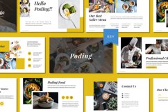 Poding Food Keynote Template Product Image 1