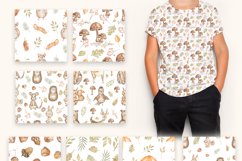 Cute woodland patterns set Product Image 3