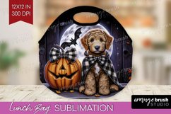 Labradoodle Dog Lunch Bag Halloween Lunch Bug PNG Product Image 1