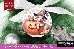 Lamb Halloween Ornament PNG Coquette PNG Sublimation Product Image 1