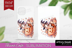 Lamb Halloween Phone Case PNG Coquette Case PNG Sublimation Product Image 1