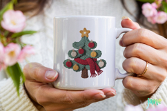 Latch Hook Yarn Christmas Clipart Product Image 5