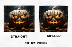 Halloween Tumbler Wrap | Halloween Pumpkin | Halloween PNG Product Image 2