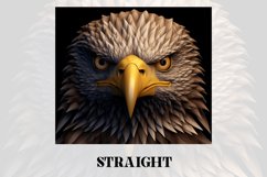 3D Eagle Tumbler Wrap | 3D Tumbler wrap | 3d Sublimation Product Image 2