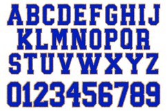 Chenille Sublimation PNG | Alphabet | Sublimation Designs Product Image 2