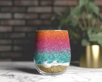 12oz Wine Tumbler Mockup | Wine Tumbler | PSD Mockup Product Image 2