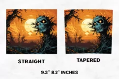 Halloween Tumbler Wrap | Halloween Ghost | Halloween PNG Product Image 2