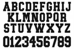 Chenille Sublimation PNG | Alphabet | Sublimation Designs Product Image 2