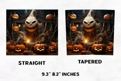 Halloween Tumbler Wrap | Tumbler Sublimation | Halloween PNG Product Image 2