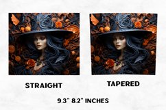 Halloween Tumbler Wrap | Halloween Witch | Halloween PNG Product Image 2