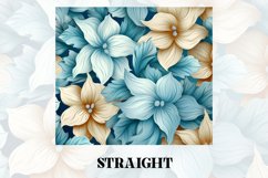 3D Flower Tumbler Wrap | 3D Tumbler wrap | 3d Sublimation Product Image 3