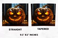 Halloween Tumbler Wrap |3D Halloween Pumpkin Tumbler Wrap Product Image 2