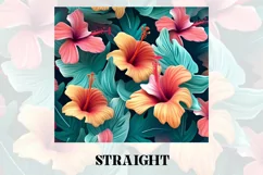 3D Flower Tumbler Wrap | 3D Tumbler wrap | 3d Sublimation Product Image 4