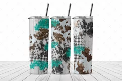 20oz Skinny Tumbler Mockup Full wrap| full view wrap mockup Product Image 2