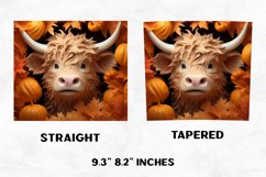 Halloween Tumbler Wrap | 3D Tumbler Sublimation | Halloween Product Image 2