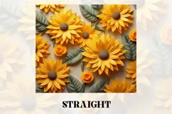 3D Flower Tumbler Wrap | 3D Tumbler wrap | 3d Sublimation Product Image 3