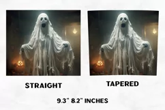 Halloween Ghost Tumbler | 3D Halloween Tumbler Wrap Product Image 2